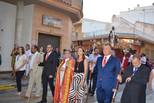 La imagen del Apóstol Santiago recorre las calles de Águilas - 2, Foto 2