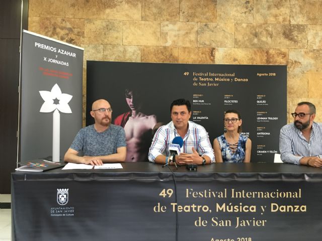 MurciaaEscena presenta en San Javier los nominados a los Premios Azahar de las Artes Escénicas de la Región de Murcia - 1, Foto 1