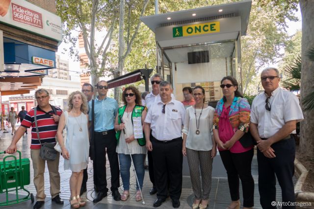 Cartagena estrena los nuevos puestos de la ONCE, más accesibles para todos - 1, Foto 1
