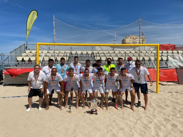 La selección murciana senior de fútbol playa, subcampeona de España en Cádiz - 1, Foto 1