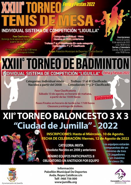 La Concejalía de Deportes abre el plazo de inscripciones para las actividades de la Feria y Fiestas 2022 - 1, Foto 1