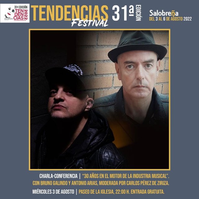 El 31 FESTIVAL TENDENCIAS se inaugura este miércoles con la charla de Bruno Galindo y Antonio Arias - 1, Foto 1