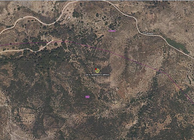 Bomberos sofocan incendio forestal en el barranco del Feo, Cartagena - 1, Foto 1