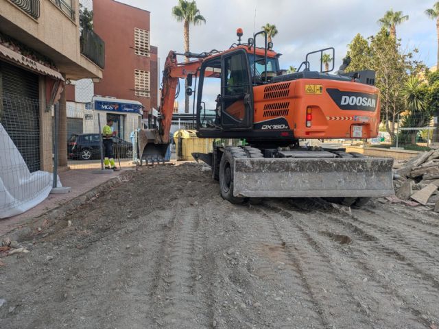 El Ayuntamiento de Puerto Lumbreras inicia las obras de renovación integral de la plaza Región Murciana - 3, Foto 3