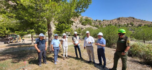 La Comunidad inicia las obras de mejora del área recreativa del Mirador del Solvente en la Sierra de Ricote - 1, Foto 1