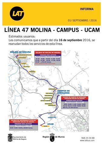 Autobuses LAT reanuda el horario de invierno de sus líneas - 3, Foto 3