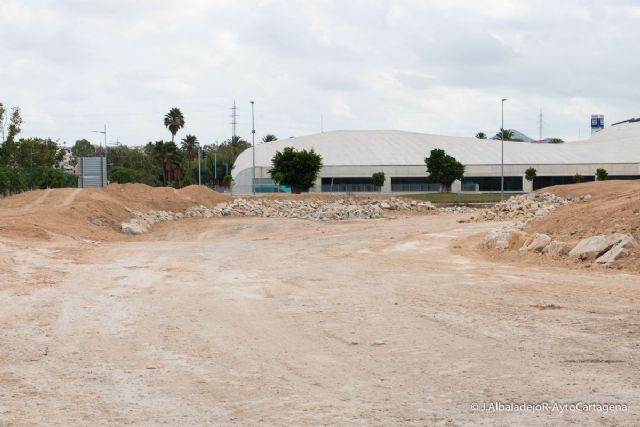 Infraestructuras inicia la construcción de un parque urbano junto al Palacio de Deportes - 2, Foto 2