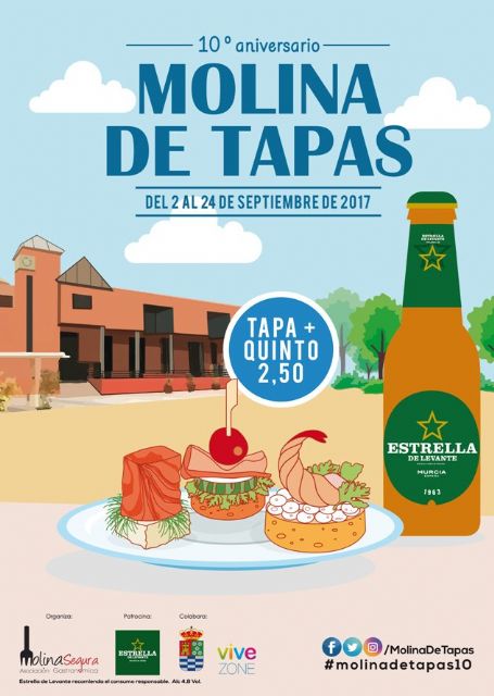 Molina de Tapas cumple diez años con una amplia oferta gastronómica y de ocio - 5, Foto 5