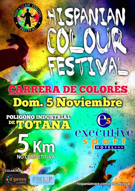 Hoy se abren las inscripciones de la Hispanian Colour Festival, que tendrá lugar el próximo 5 de noviembre, Foto 1