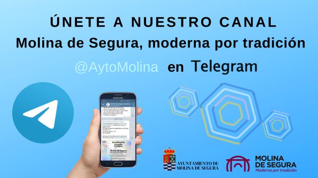 El Ayuntamiento de Molina de Segura se incorpora a la plataforma de mensajería Telegram con el objetivo de mejorar la información a la ciudadanía - 1, Foto 1