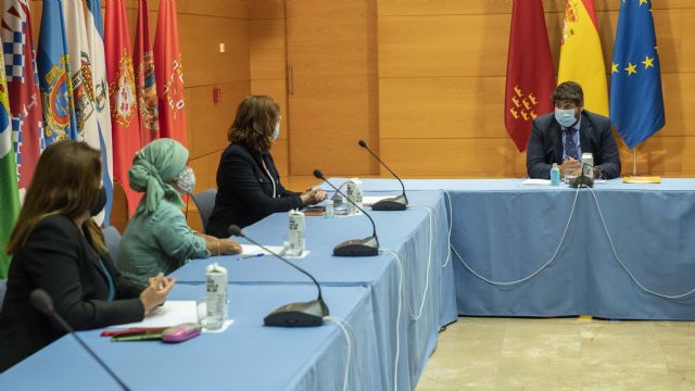 López Miras se reúne con la presidenta de Famdif - 3, Foto 3