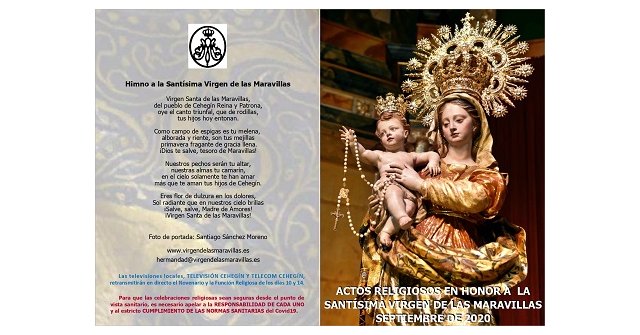 Hoy comienza el Novenario a la Virgen de las Maravillas - 1, Foto 1