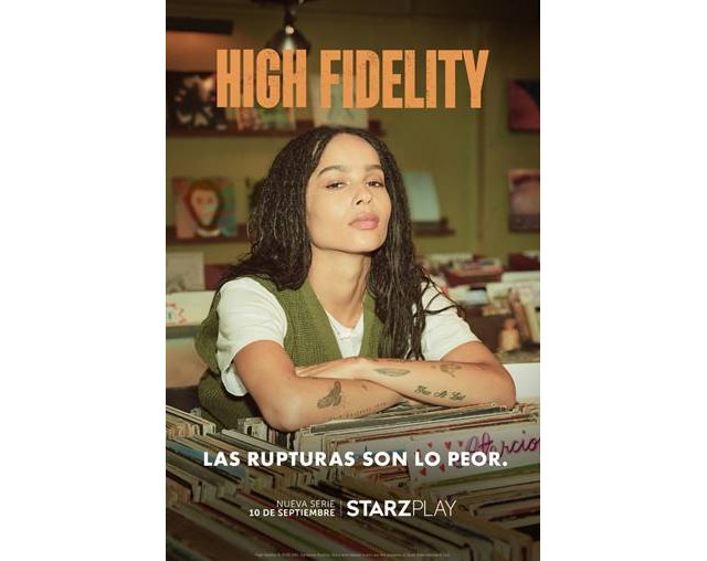 La aclamada adaptación de televisión “High Fidelity” protagonizada por Zoë Kravitz se estrenará en Starzplay - 1, Foto 1