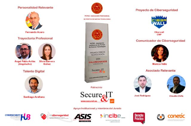 PETEC entregará sus Premios Pericia Tecnológica el 23 de septiembre - 1, Foto 1