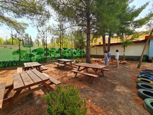 El Ayuntamiento de Caravaca ha continuado este verano con la realización de obras del Plan Municipal de Mejora de Centros Educativos - 2, Foto 2