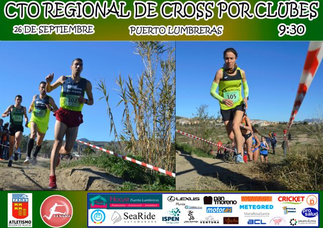 El 26 de septiembre, Puerto Lumbreras acoge el Regional de Cross por Clubes - 1, Foto 1