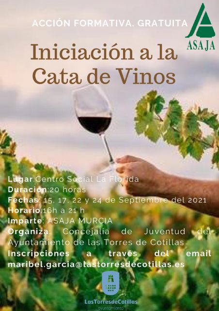 Un curso gratuito en el centro social de La Florida para iniciarse en la cata de vinos - 1, Foto 1