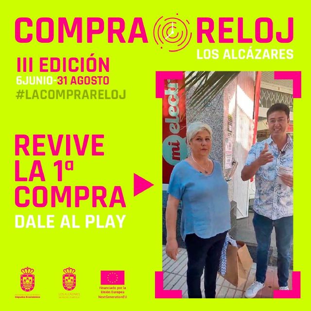 La Compra-Reloj de Los Alcázares genera durante el verano más de 5.000 compras en el comercio local - 2, Foto 2