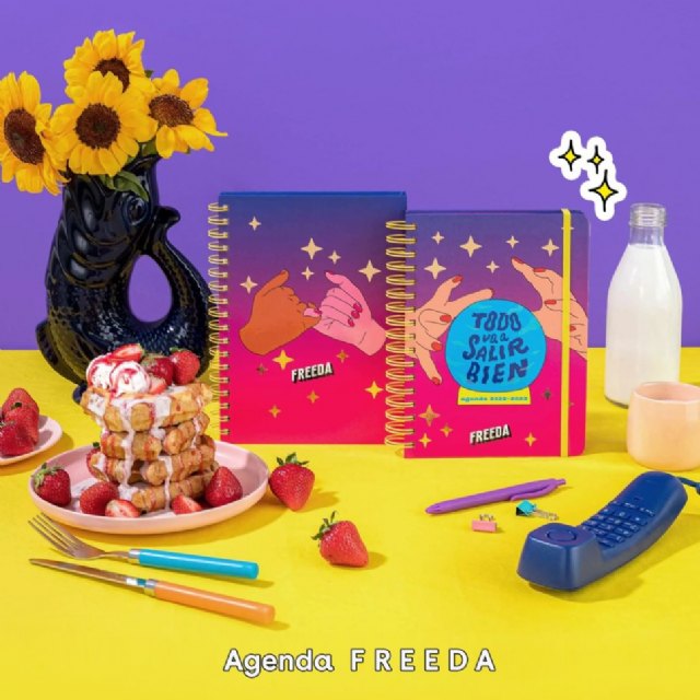 Freeda lanza su primera colección de agendas llenas de color y mensaje de la mano de Tantanfan - 1, Foto 1
