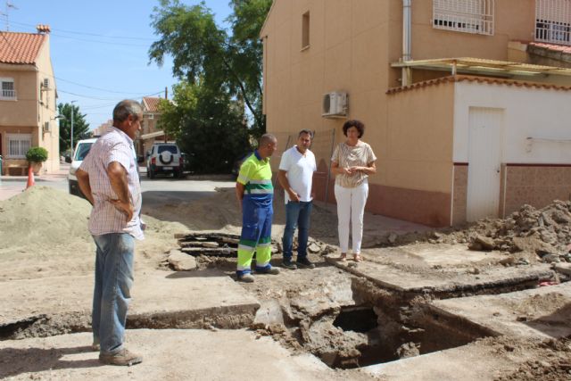 Comienzan las obras de renovación de la red de abastecimiento de agua potable en las calles Mula, Moratalla y adyacentes en Puerto Lumbreras - 3, Foto 3