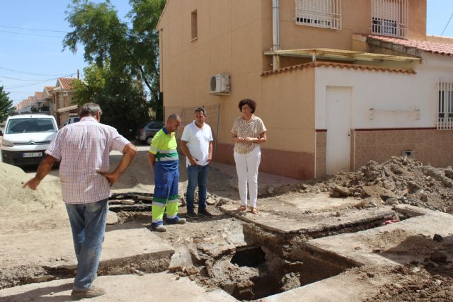 Comienzan las obras de renovación de la red de abastecimiento de agua potable en las calles Mula, Moratalla y adyacentes en Puerto Lumbreras - 4, Foto 4