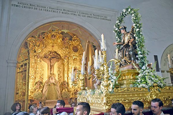 Con el traslado de San Gregorio se inicia la celebración de las fiestas patronales de Alcalá del Río - 2, Foto 2