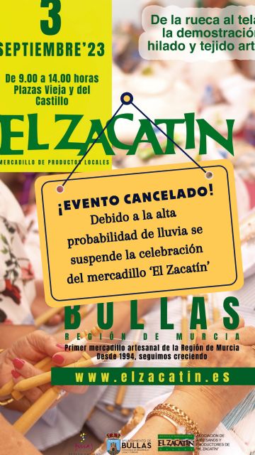 Se suspende la celebración de El Zacatín - 1, Foto 1