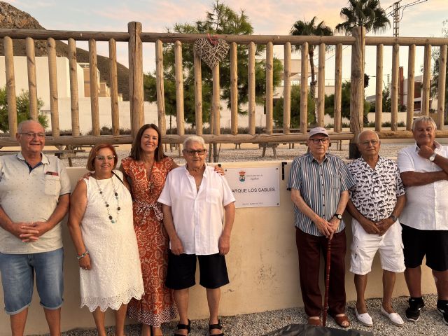 Águilas reconoce a figura de Los Sables dando su nombre a un parque de Calabardina - 1, Foto 1