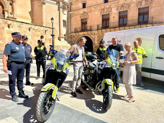 El alcalde de Lorca presenta una nueva mejora de medios y recursos para patrullaje y vigilancia de Policía Local que supera los 300.000€ de inversión - 1, Foto 1
