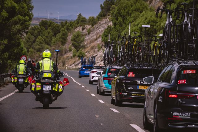 La Unidad de Movilidad y Seguridad de la Guardia Civil “Dámaso Guillén” para la Vuelta Ciclista a España 2026 recorre las carreteras de Murcia - 3, Foto 3