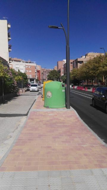 IU Lorca denuncia que las obras de Alameda de Cervantes no incluyen los contenedores soterrados previstos - 1, Foto 1