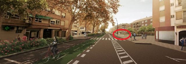 IU Lorca denuncia que las obras de Alameda de Cervantes no incluyen los contenedores soterrados previstos - 2, Foto 2