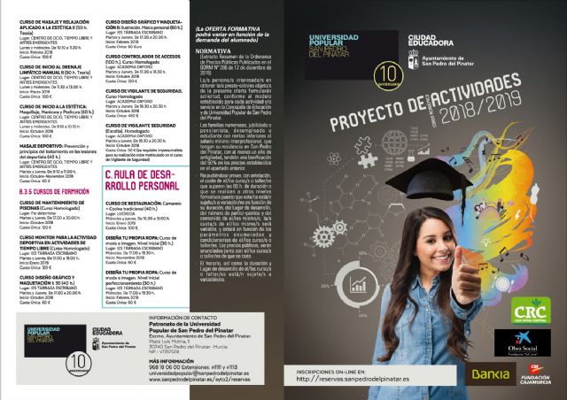 La Universidad Popular cumple su décimo aniversario con una renovada y amplia oferta formativa - 3, Foto 3