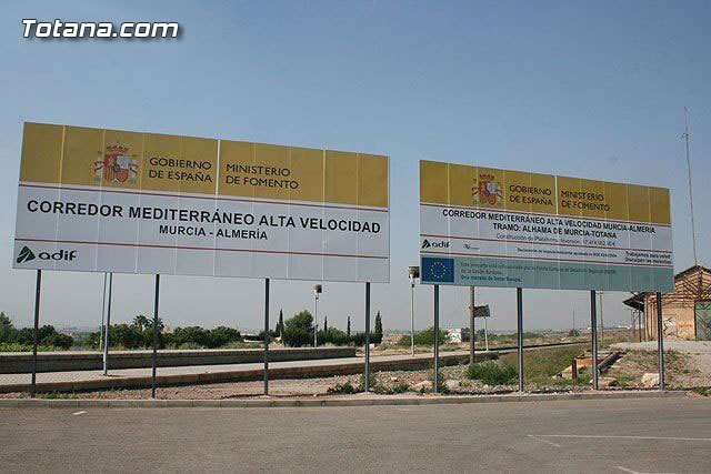 Adif AV aprueba la adjudicación por 59,2 M€ de las obras de plataforma del tramo Totana-Lorca de la LAV Murcia-Almería, Foto 1