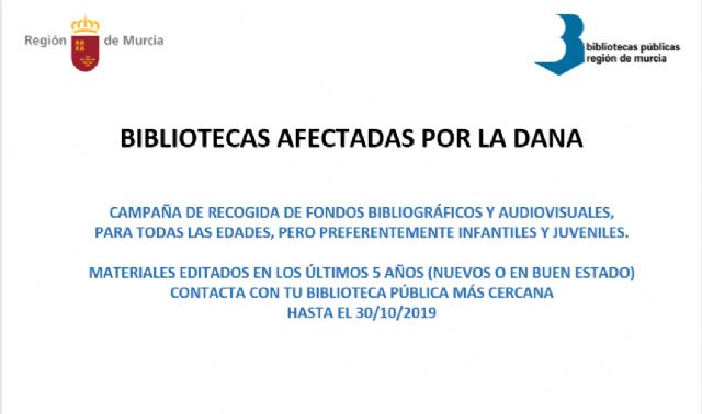 La Red municipal de bibliotecas de Lorca se suma a la campaña de recogida de libros a favor de las localidades de la Región afectadas por la DANA - 2, Foto 2