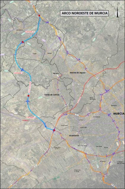 Fomento formaliza el contrato de las obras del tramo C del Arco Noroeste - 1, Foto 1