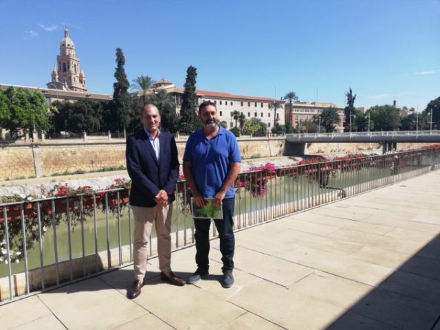 Daniel Robles Presidente de AEMA-rm recibido por Pedro José García Rex, concejal de Empleo, Promoción Económica y Turismo. - 1, Foto 1