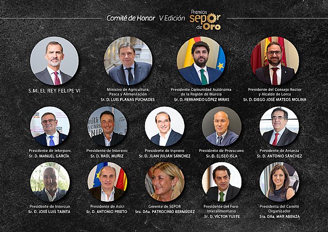 La Casa Real, miembro del Comité de Honor de los V Premios Nacionales Sepor de Oro - 1, Foto 1