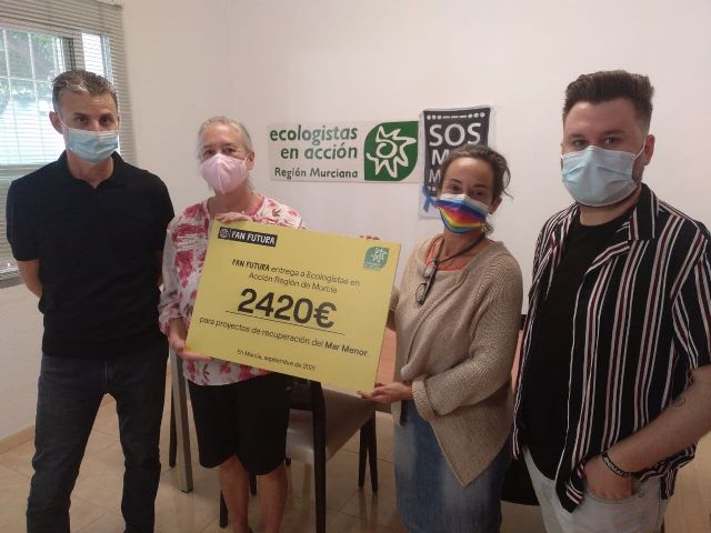 Ecologistas en Acción recibe la aportación económica del FAN FUTURA XS del pasado verano, para realizar actividades de mejora medioambiental en el entorno del Mar Menor - 1, Foto 1