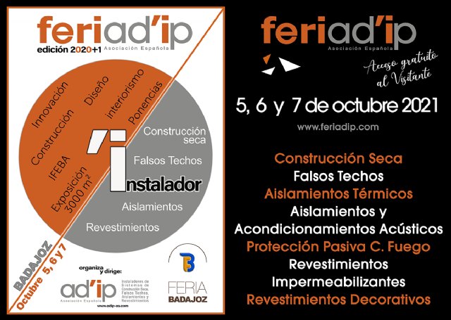 FERIAD’IP edición 2020+1 abre sus puertas al público el próximo martes 5 de octubre en IFEBA - 1, Foto 1