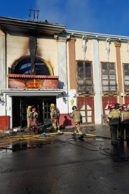 Incendio de una discoteca en la zona de las Atalayas, Murcia - 2, Foto 2