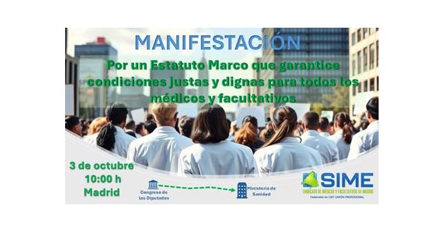 El Sindicato Médico anima a acudir a la manifestación del Congreso al Ministerio - 1, Foto 1