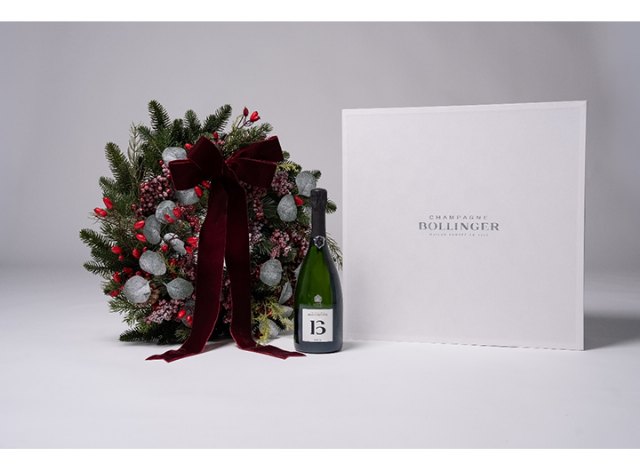 La corona navideña que Champagne Bollinger y Sally Hambleton proponen para esta Navidad - 1, Foto 1