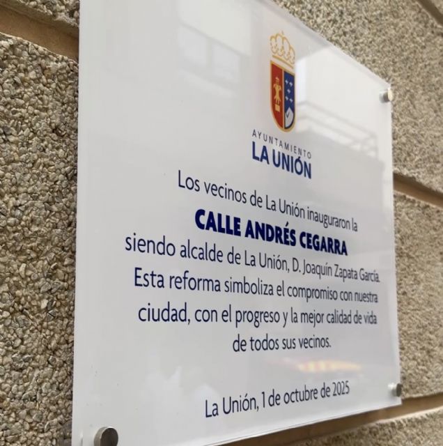 Inauguración de la renovada calle Andrés Cegarra junto a los vecinos - 3, Foto 3