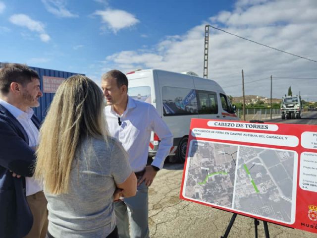 El Ayuntamiento renueva el asfalto en vías de Cabezo de Torres mejorando la seguridad de los usuarios - 2, Foto 2