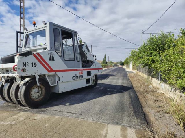 El Ayuntamiento renueva el asfalto en vías de Cabezo de Torres mejorando la seguridad de los usuarios - 4, Foto 4