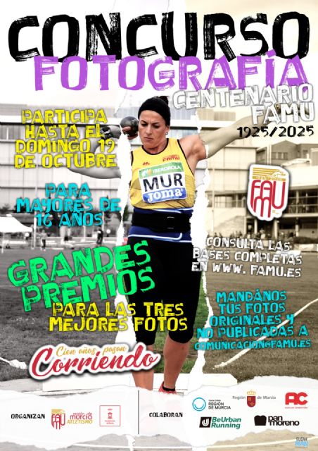 Convocado el Concurso de Fotografía “100 Años de Atletismo en la Región de Murcia” - 1, Foto 1