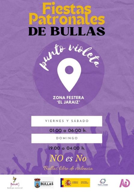 Bullas vuelve a apostar por unas Fiestas Patronales libres de violencia con la campa&ntilde;a 'No es No' - 3, Foto 3