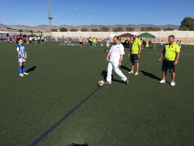 Gran participación en la convivencia de la escuela de fútbol de Águilas - 1, Foto 1