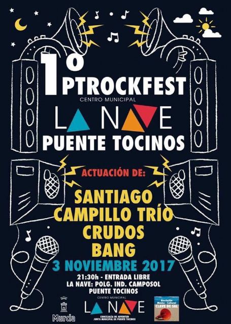 Rock gratuito para los jóvenes del municipio en el Centro Municipal La Nave - 1, Foto 1